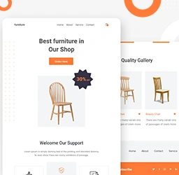 ecommerce website design sidebar